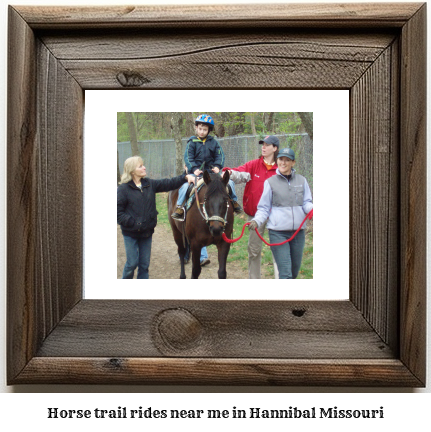 horse trail rides near me in Hannibal, Missouri